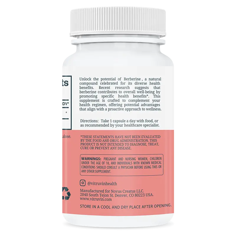 Vitruvin Berberine Vitruvinas